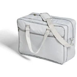 Sac cabine multi-compartiments polyester gris 45x21xH32cm