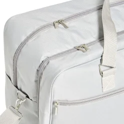 Sac cabine multi-compartiments polyester gris 45x21xH32cm