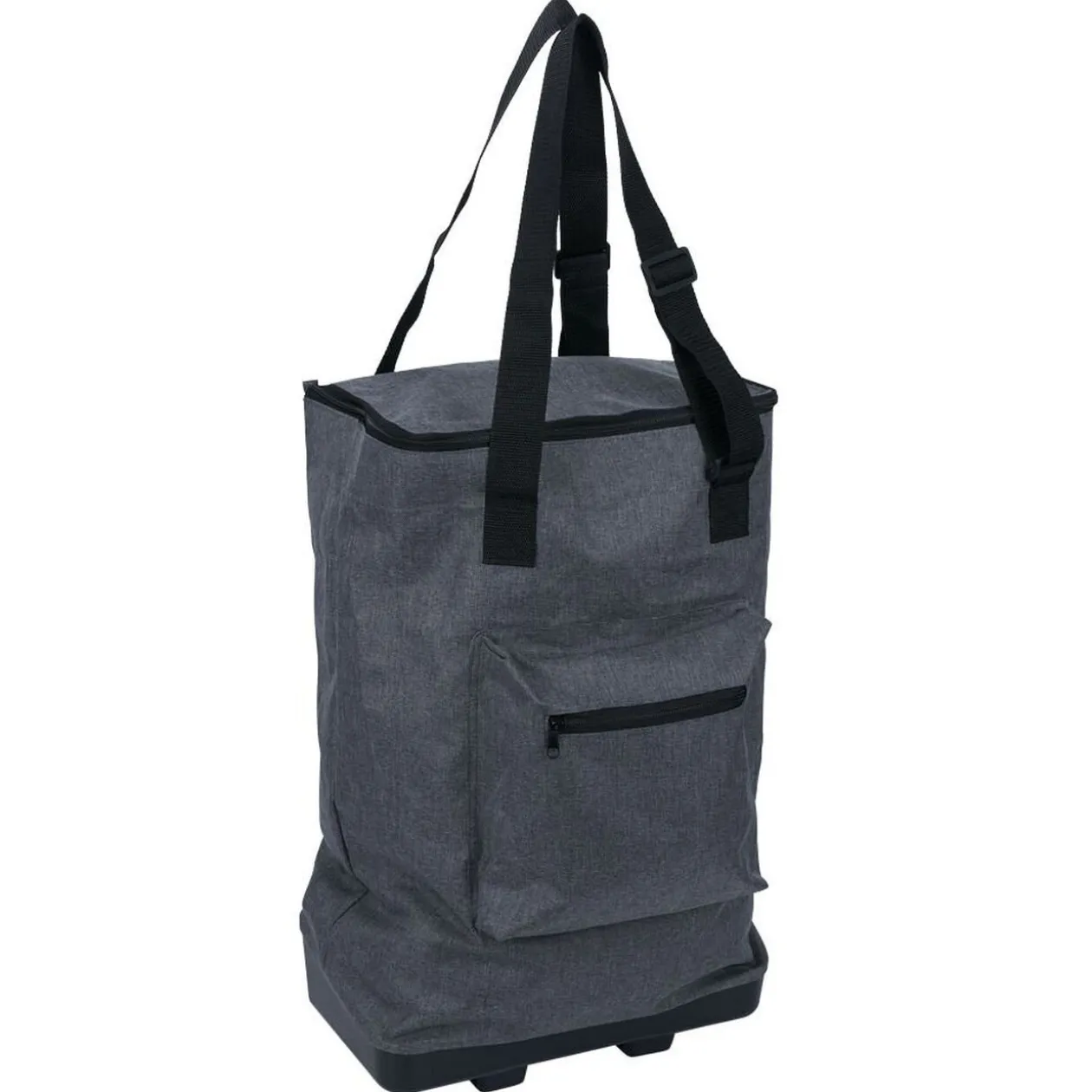 Sac de courses 30L pliable avec 2 roues - L33xl20xH92cm
