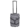 Sac de voyage cabine trolley à roulettes gris 33L