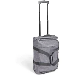 Sac de voyage cabine trolley à roulettes gris 33L