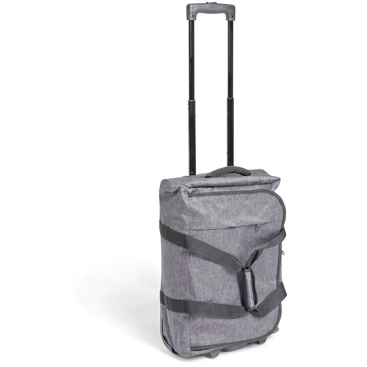 Sac de voyage cabine trolley à roulettes gris 33L