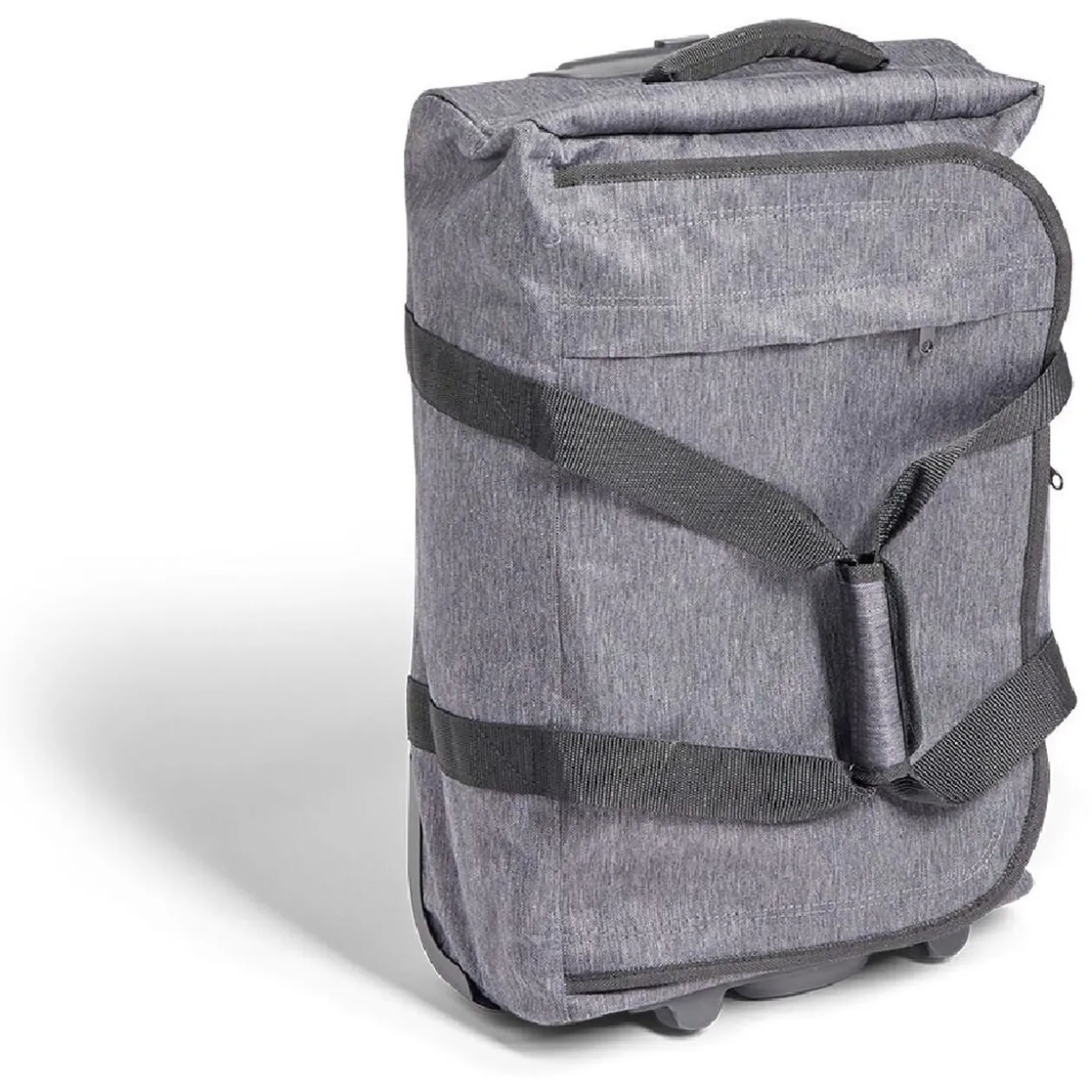 Sac de voyage cabine trolley à roulettes gris 33L