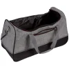 Sac de voyage souple gris et noir