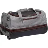 Sac de voyage trolley gris