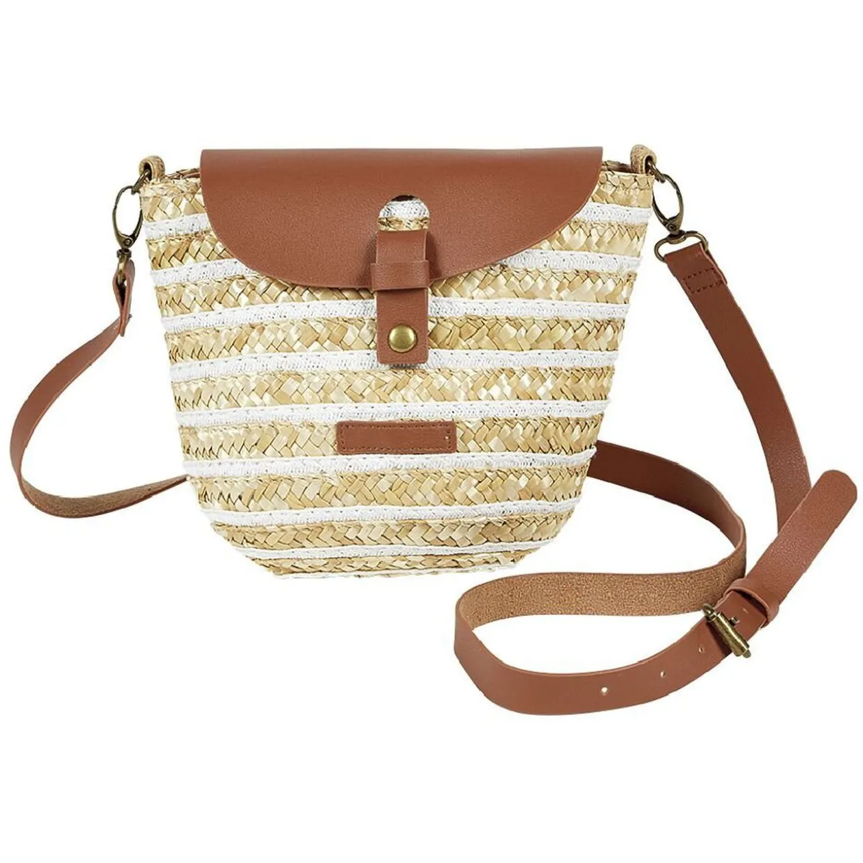 Sac en paille tressé