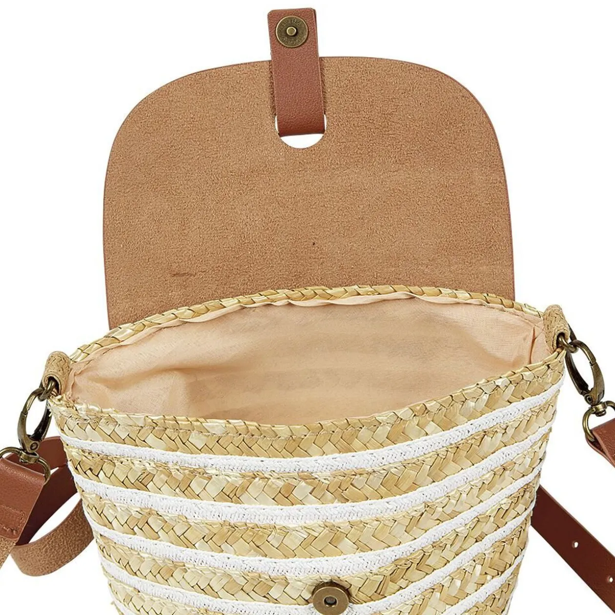 Sac en paille tressé