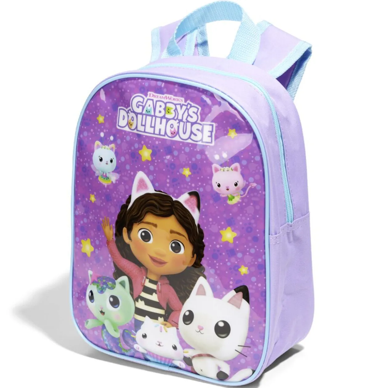 Sac goûter enfant Gabby et la Maison Magique 22x10xH28cm PVC violet