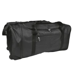 Sac grand volume pliable avec anses et roulettes 98L