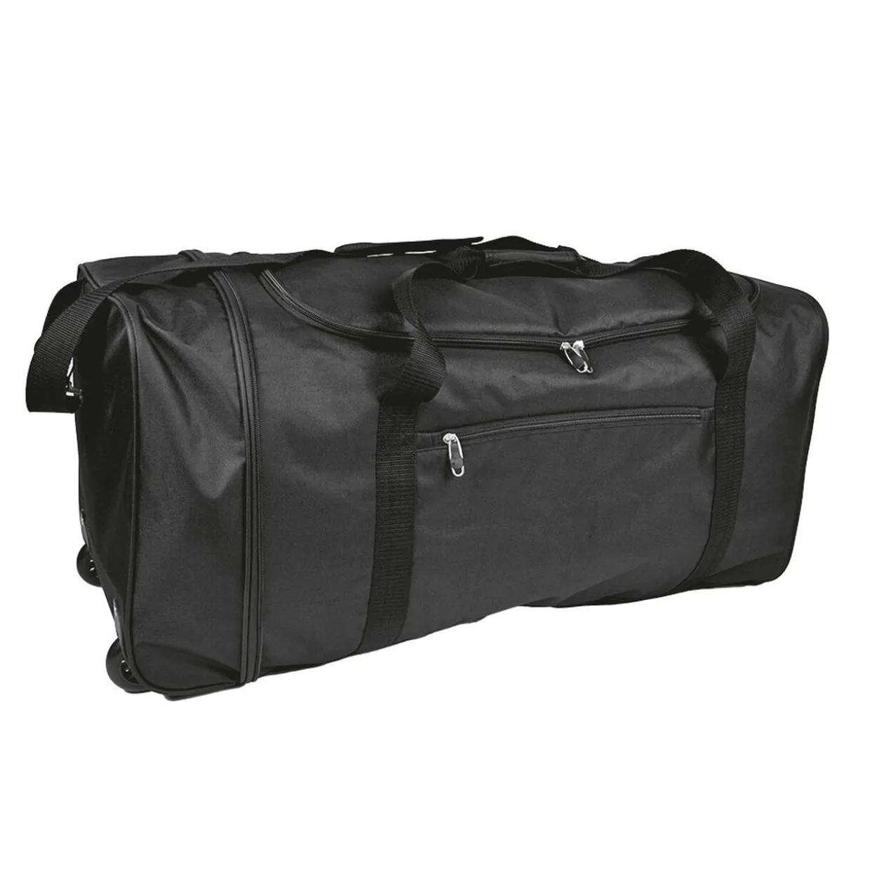 Sac grand volume pliable avec anses et roulettes 98L