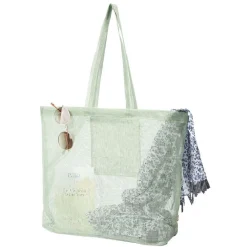 Sac mesh polyester grand format L48x36xH14cm - 4 coloris