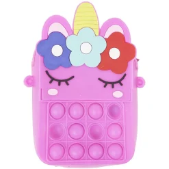 Sacoche licorne multicolore