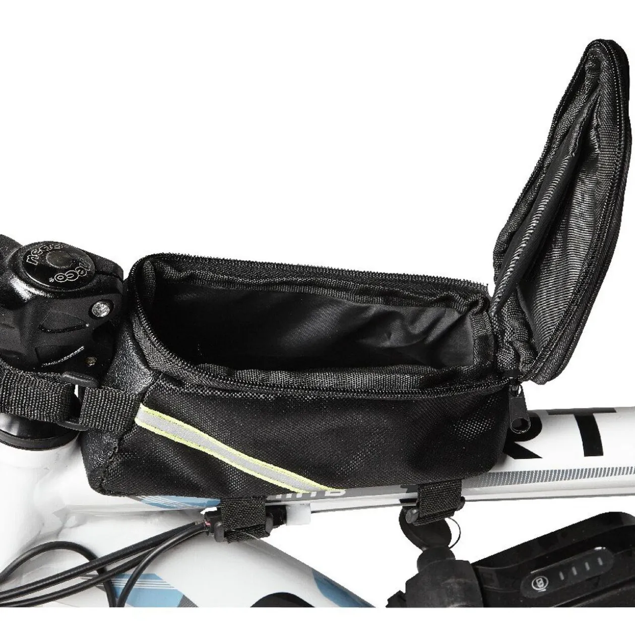 Sacoche vélo avec support smartphone