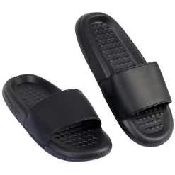 Sandales claquettes plastique noir uni T40/41