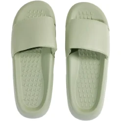 Sandales claquettes plastique vert uni T44/45