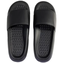 Sandales claquettes plastique noir uni T44/45