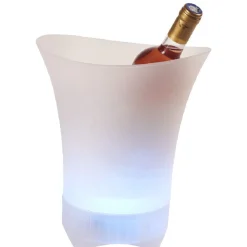 Seau à glace lumineux avec enceinte bluetooth