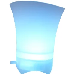 Seau à glace lumineux avec enceinte bluetooth