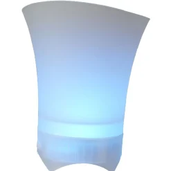 Seau à glace lumineux avec enceinte bluetooth