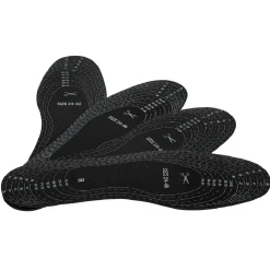 Semelle charbon x2 en latex du 24 au 46