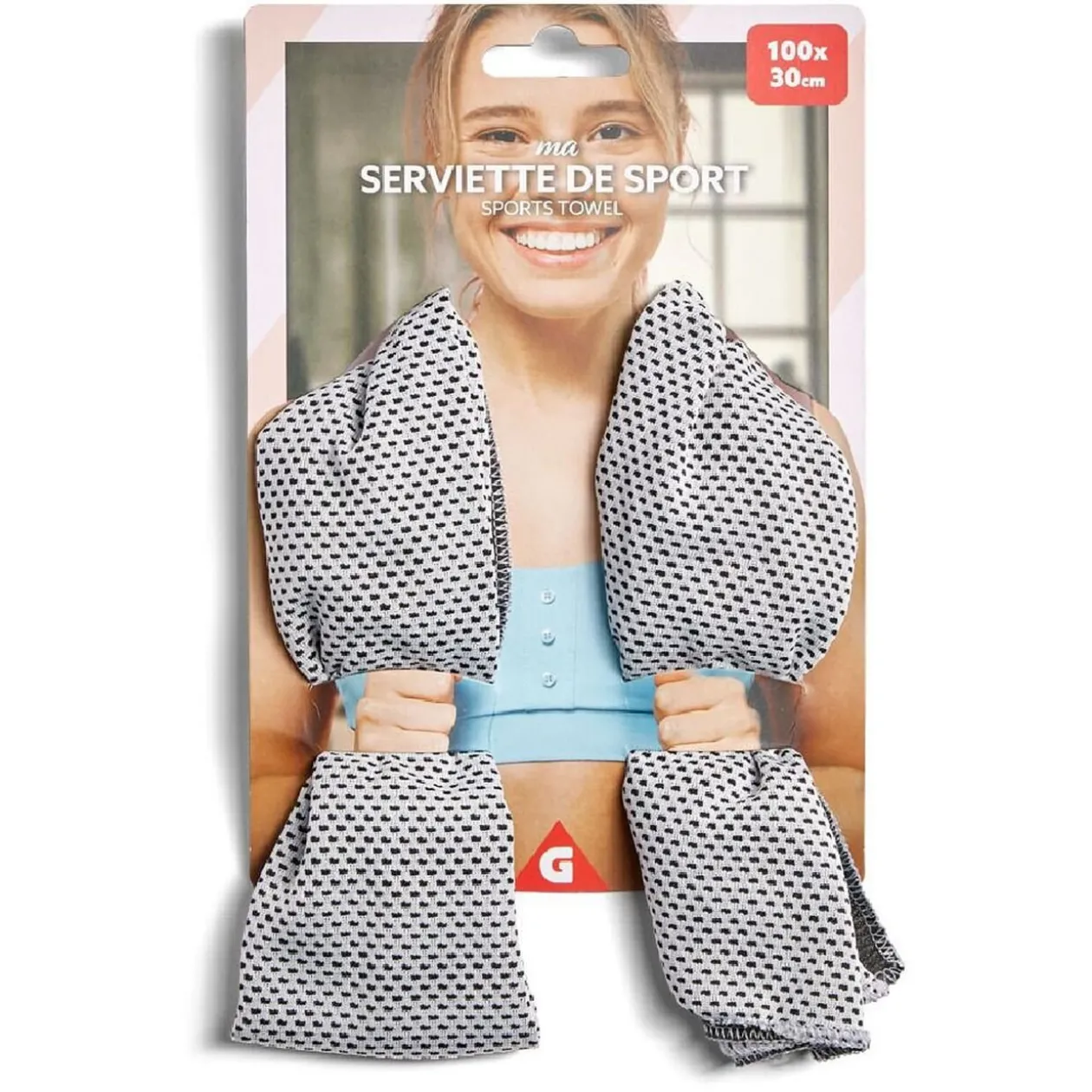 Serviette de sport 100x30cm