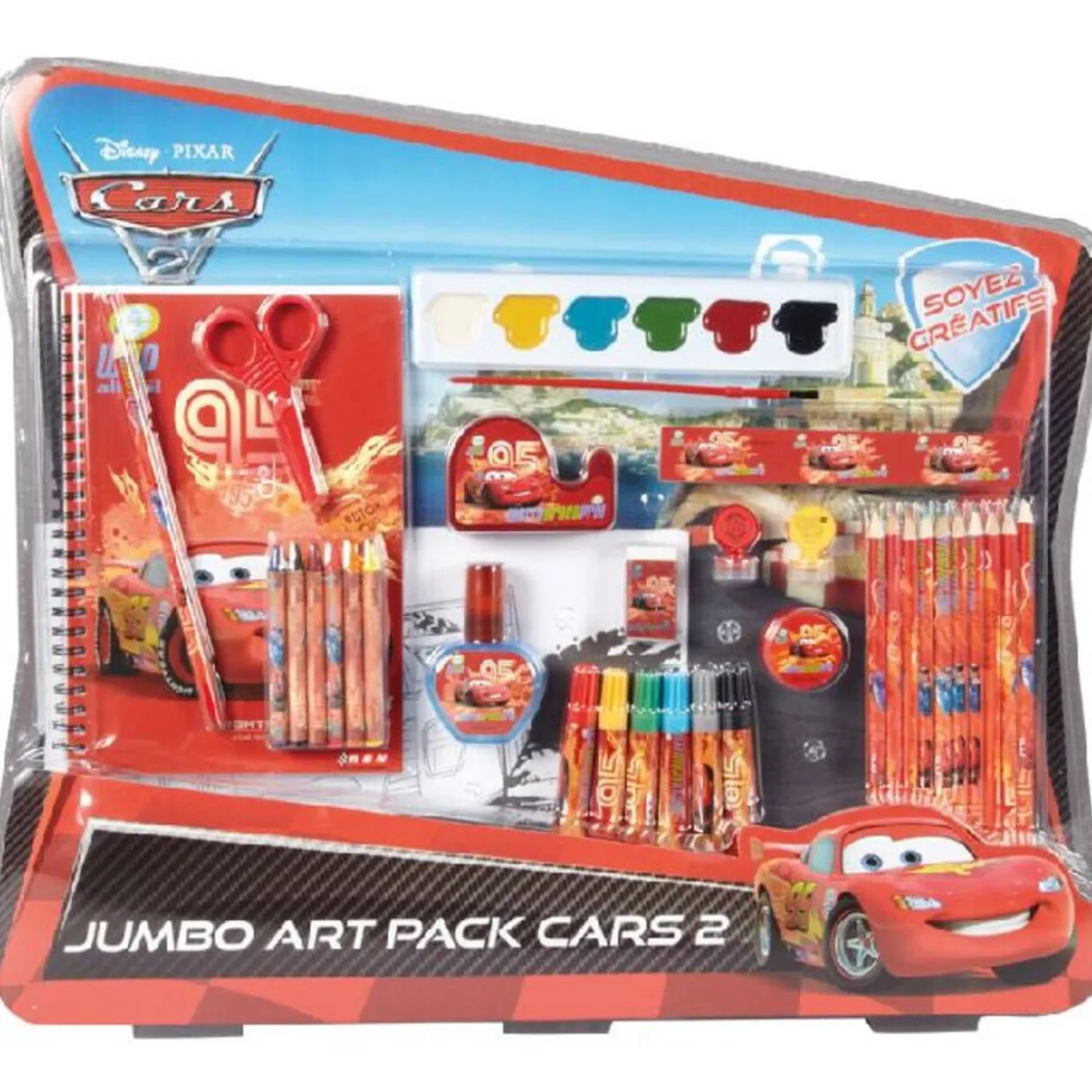 Set activités créatives Cars