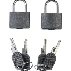 Set de 2 cadenas à clé pour bagages