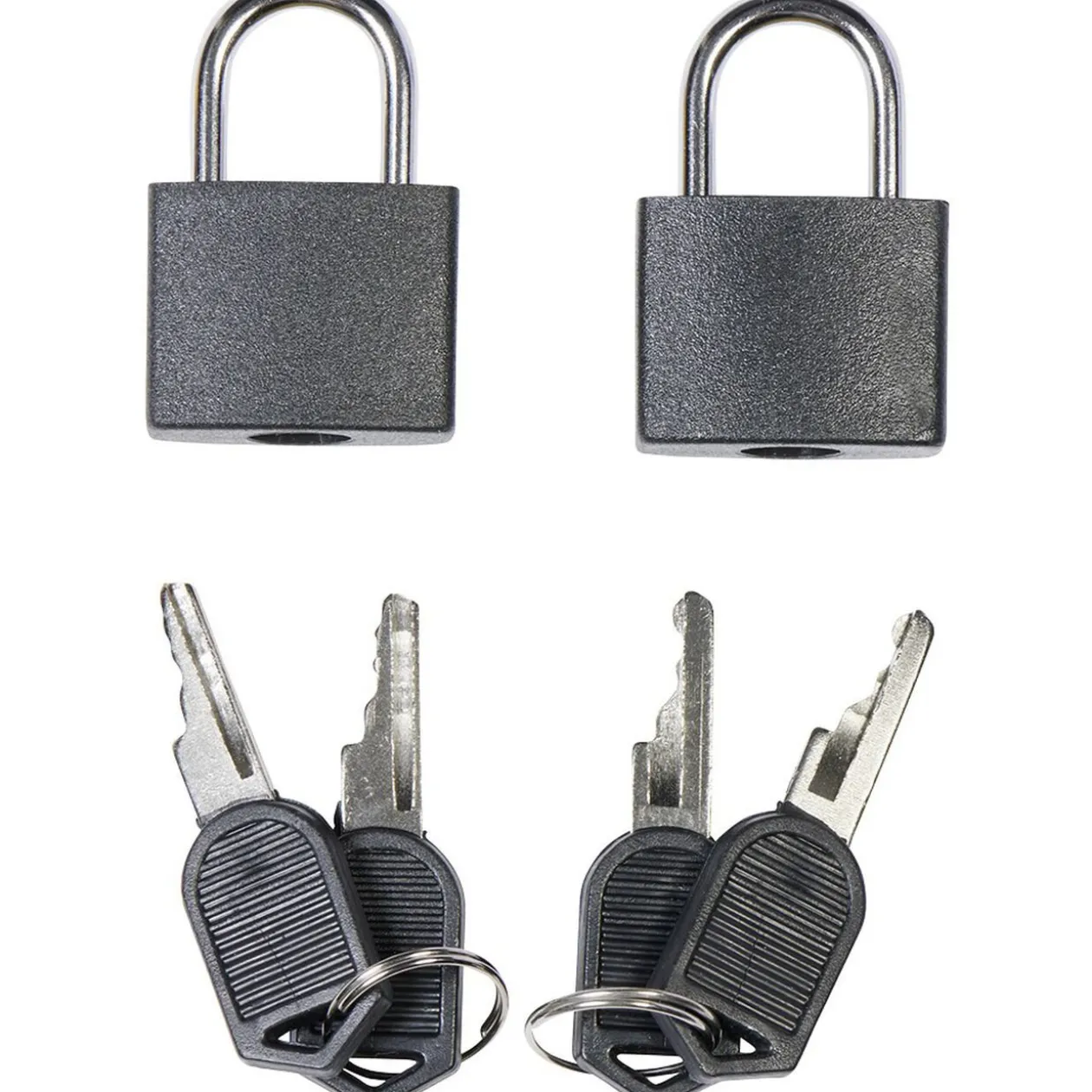 Set de 2 cadenas à clé pour bagages