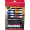 Set de peinture - 12 tubes Acrylique 50 ml - 3 pinceaux - 5 accessoires