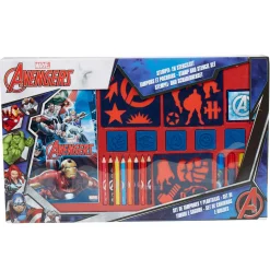 Set de tampons et pochoirs Avengers