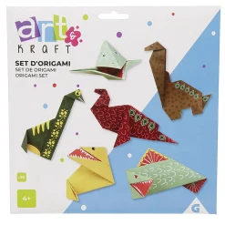 Set origami dinosaures