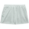 Short Femme tissu éponge gris