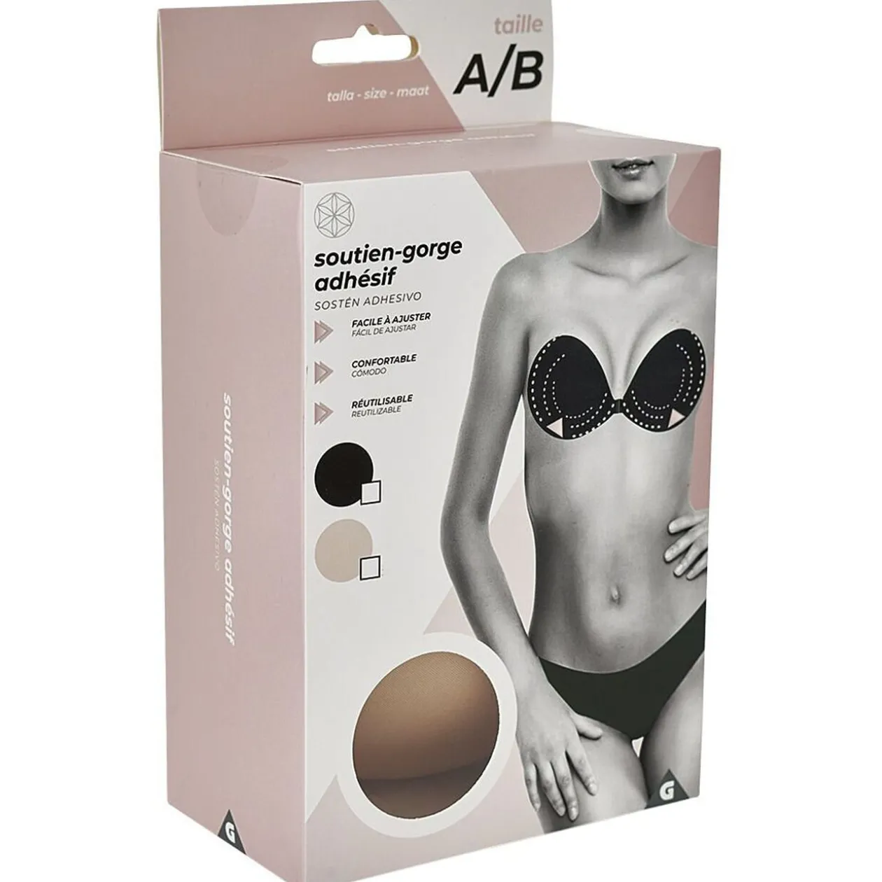 Soutien gorge adhésif Bonnet A/B