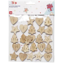 Sticker numero bois x25