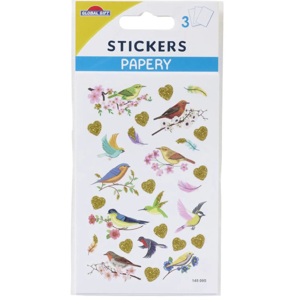 Stickers assortis 8x12cm