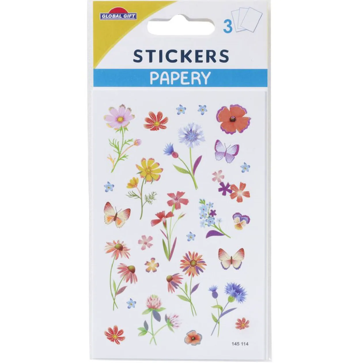 Stickers assortis 8x12cm