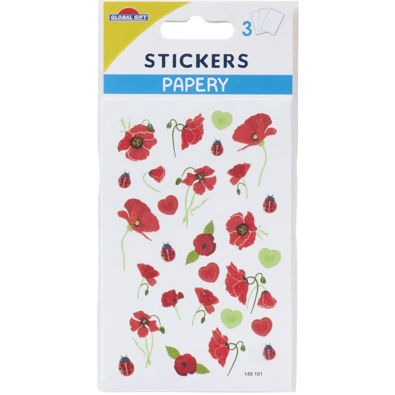 Stickers assortis 8x12cm