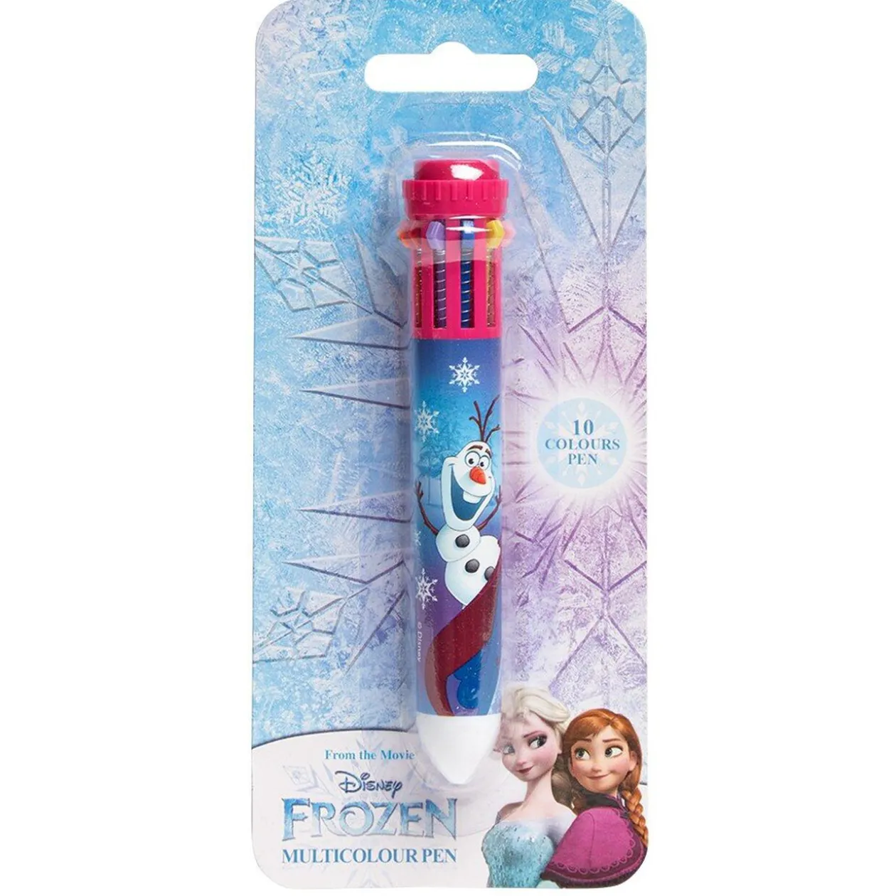 Stylo 10 couleurs Reine des neige