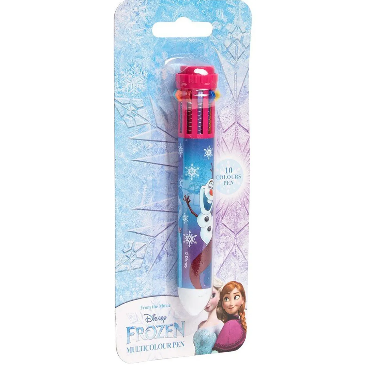 Stylo 10 couleurs Reine des neige