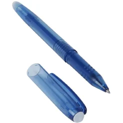 Stylo roller effacable bleu pla b l14.2x1.4x1.4 0.015kg