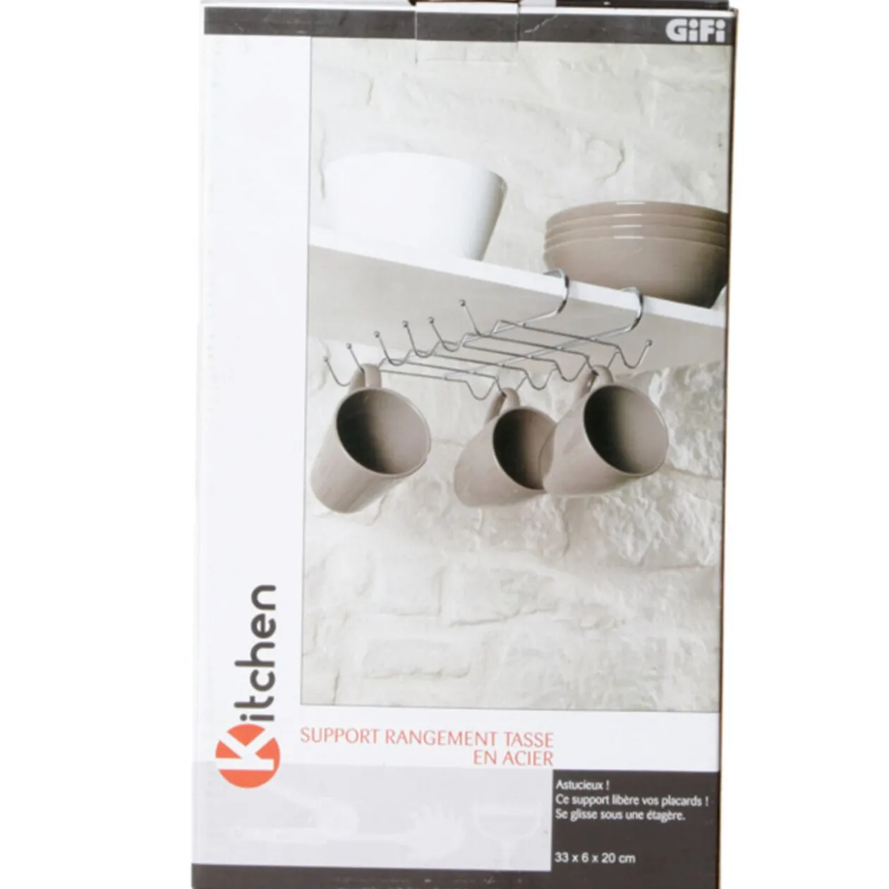 SUPPORT DE RANGEMENT TASSES