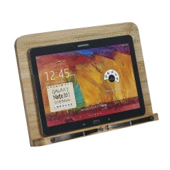 Support livre de recettes ou tablette en bambou