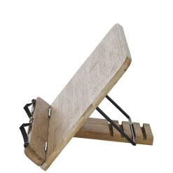 Support livre de recettes ou tablette en bambou