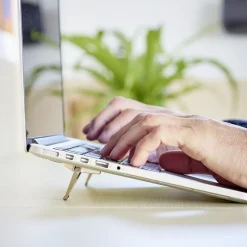 Support pliable pour ordinateur 2 patins