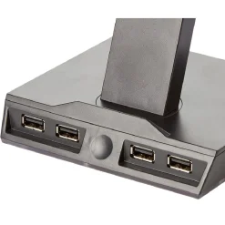 Support pour casque gaming 4 ports USB et LED multicolore