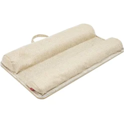 Support pour ordinateur portable nomade bois naturel 57x30xH5cm