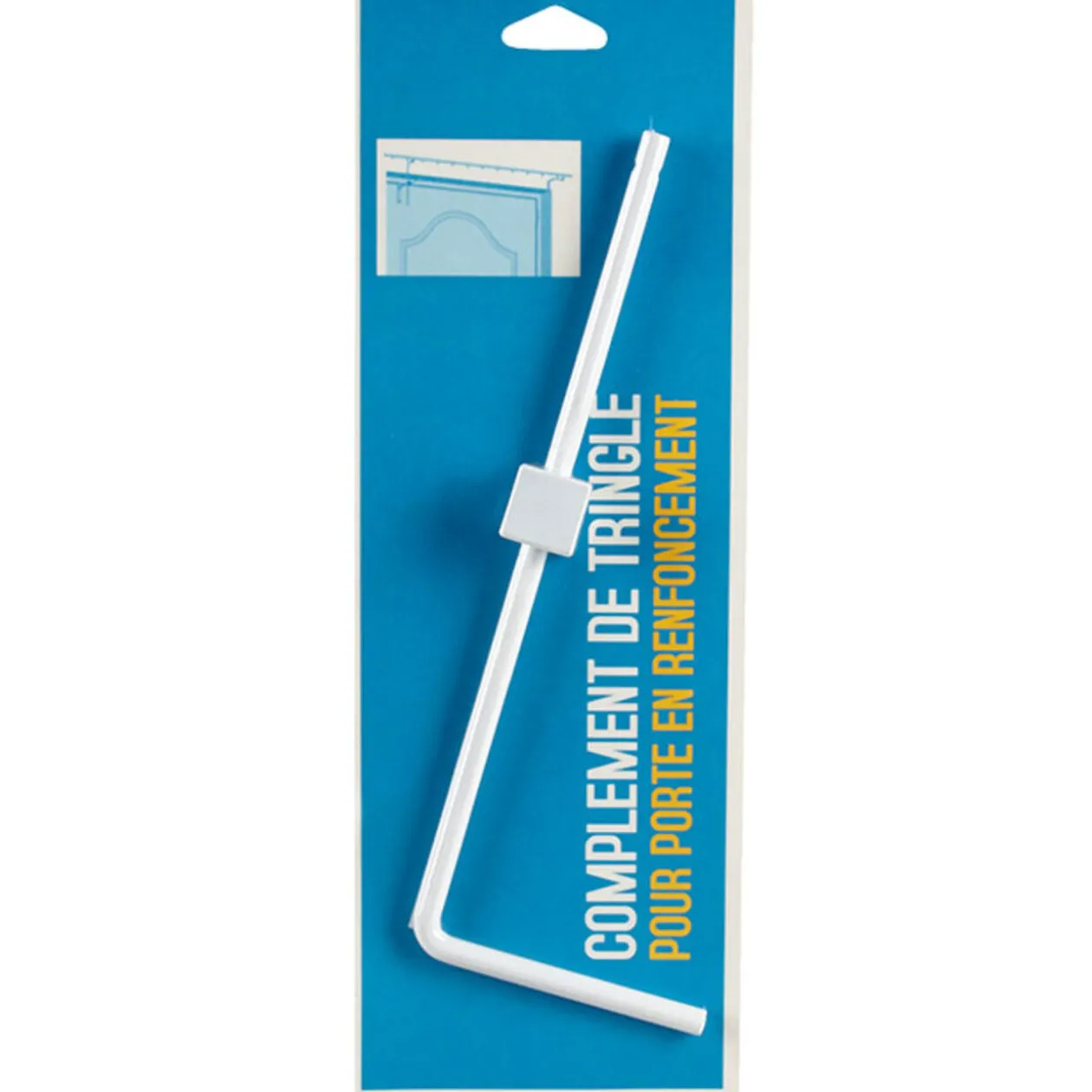 Support tringle pour porte