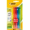 Surligneur stylo Bic x5