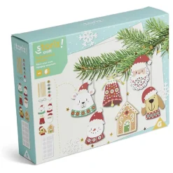 Suspension de Noël à confectionner x6