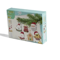 Suspension de Noël à confectionner x6